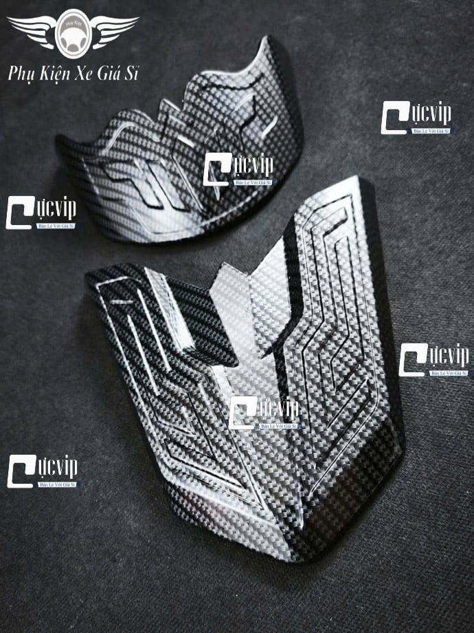 [Mẫu Mới] Ốp Mỏ Và Đuôi Dè Trước Sau AirBlade AB 2026 160cc, 125cc Xi Niken, Carbon, Inox MS6892