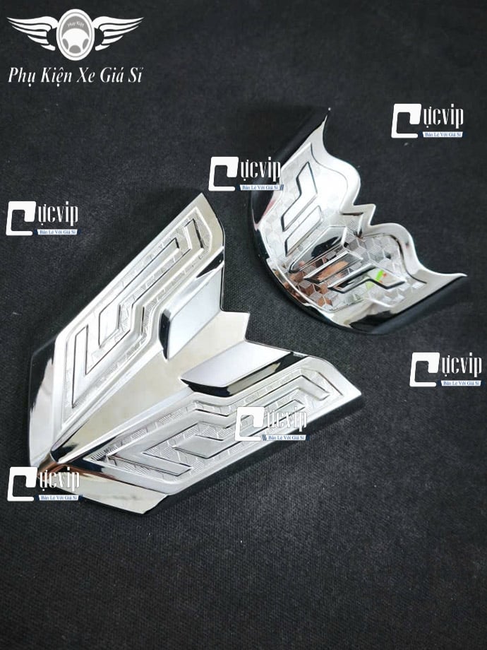 [Mẫu Mới] Ốp Mỏ Và Đuôi Dè Trước Sau AirBlade AB 2026 160cc, 125cc Xi Niken, Carbon, Inox MS6892