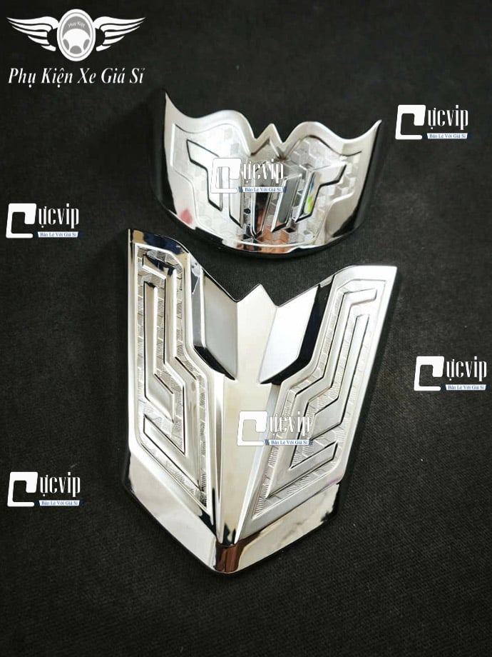 [Mẫu Mới] Ốp Mỏ Và Đuôi Dè Trước Sau AirBlade AB 2026 160cc, 125cc Xi Niken, Carbon, Inox MS6892