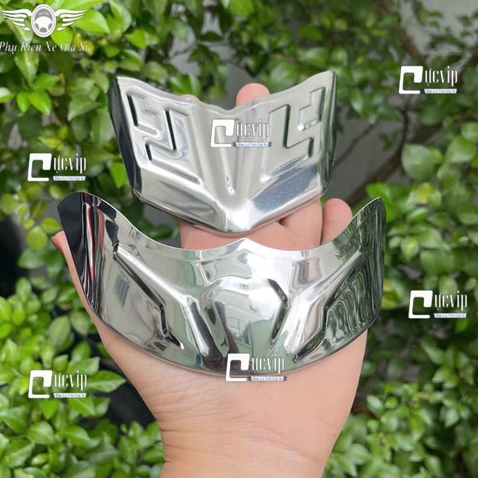 [Mẫu Mới] Ốp Mỏ Và Đuôi Dè Trước Sau AirBlade AB 2026 160cc, 125cc Xi Niken, Carbon, Inox MS6892