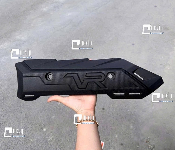 [Kiểu Thái] Ốp Che Pô Vario 2018 - 2025 125cc 150cc [Đen Nhám] MS6882