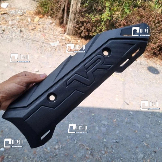 [Kiểu Thái] Ốp Che Pô Vario 2018 - 2025 125cc 150cc [Đen Nhám] MS6882