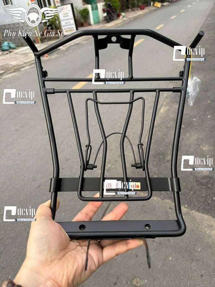 [Mẫu Mới] Baga Giữa AirBlade AB 2026 160cc, 125cc Sơn Đen, Xi 7 Màu, Inox 10Ly MS6887