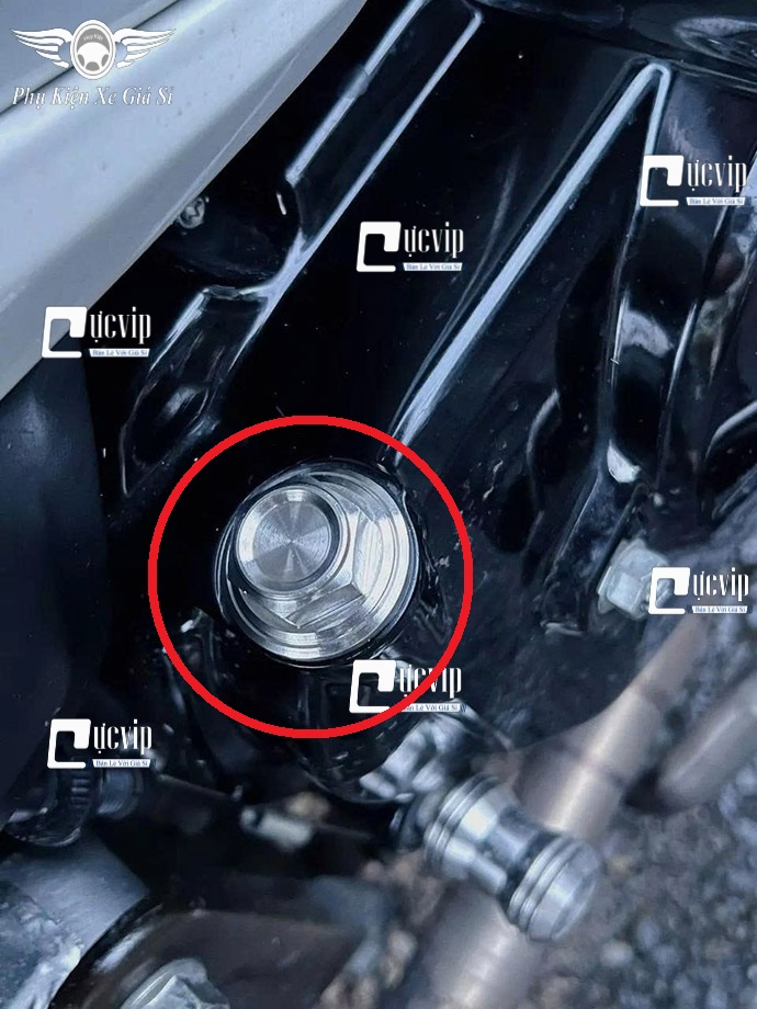 Ty Thăm Nhớt Salaya Inox 304 (D3) (Thái) Vario, Lead, Vision, AB, PCX, Stylo, Exciter 2010, Exciter 135, 150, 155, Sirius, Wave, Dream, Future, Winne V1, Winner X, Sonic MS6898