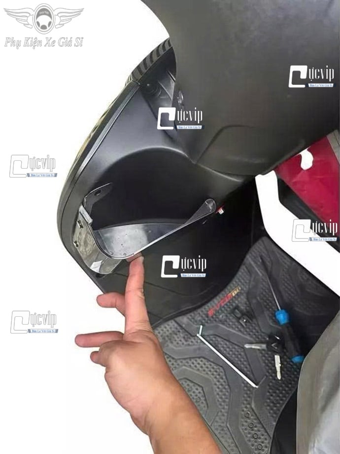 Hộc Đựng Đồ Bên Trái Gắn Xe Điện Vinfast Evo200, Evo Grand, Feliz MS6930