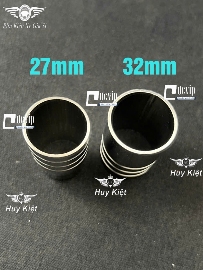 Đót Nối ,Khúc Nối Cổ Pô INOX Size 32mm Hoặc Size 27mm Cho Nhiều Dòng Xe MS6935