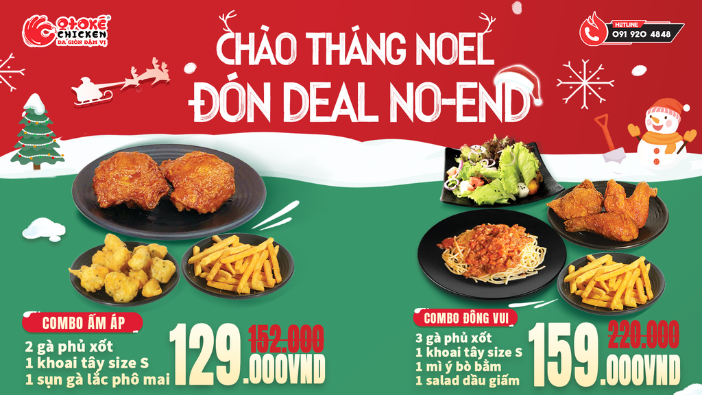 CHÀO THÁNG GIÁNG SINH - ĐÓN DEAL LUNG LINH