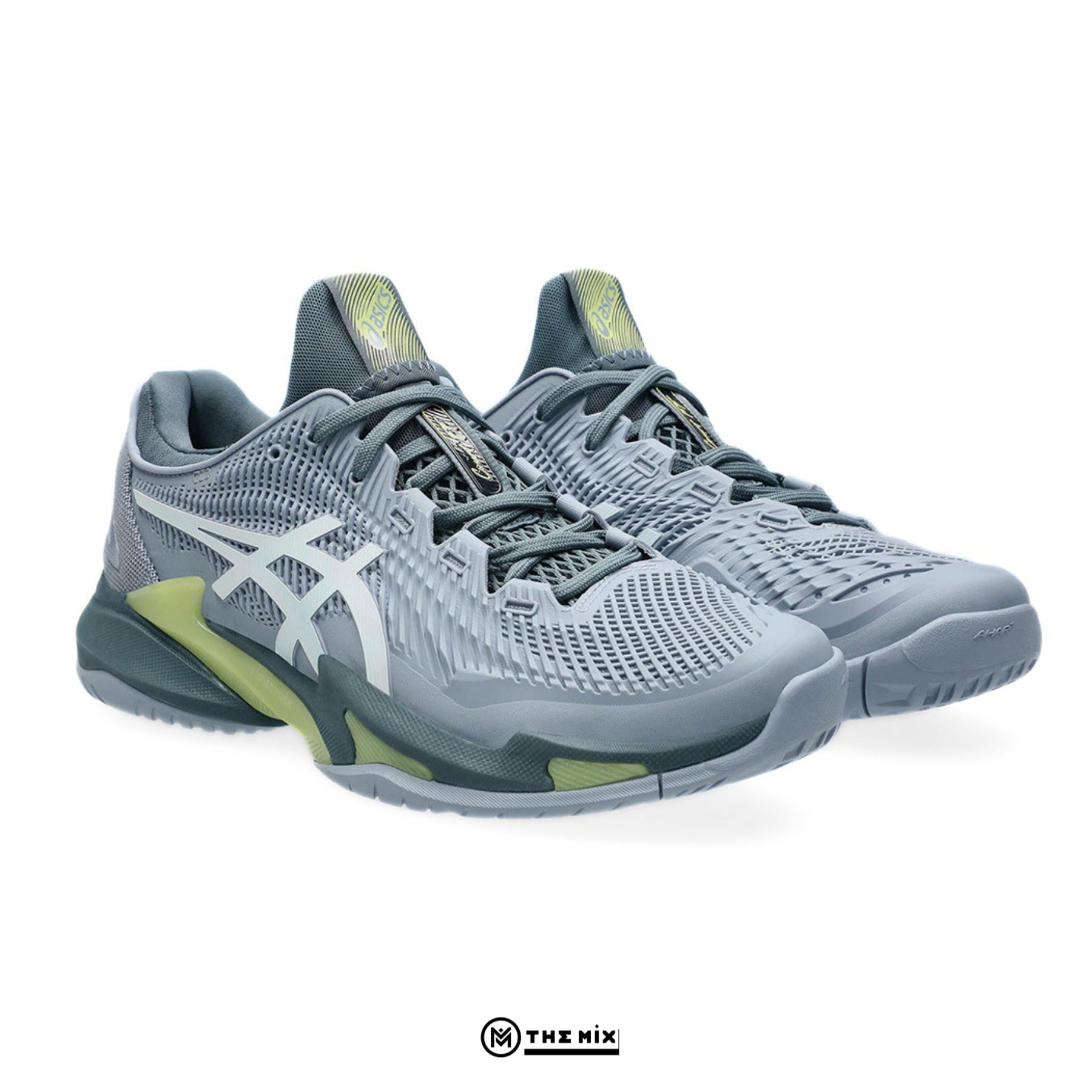 Asics Court FF3 Grey Blue White - 1041A370-404 - Giày Pickleball