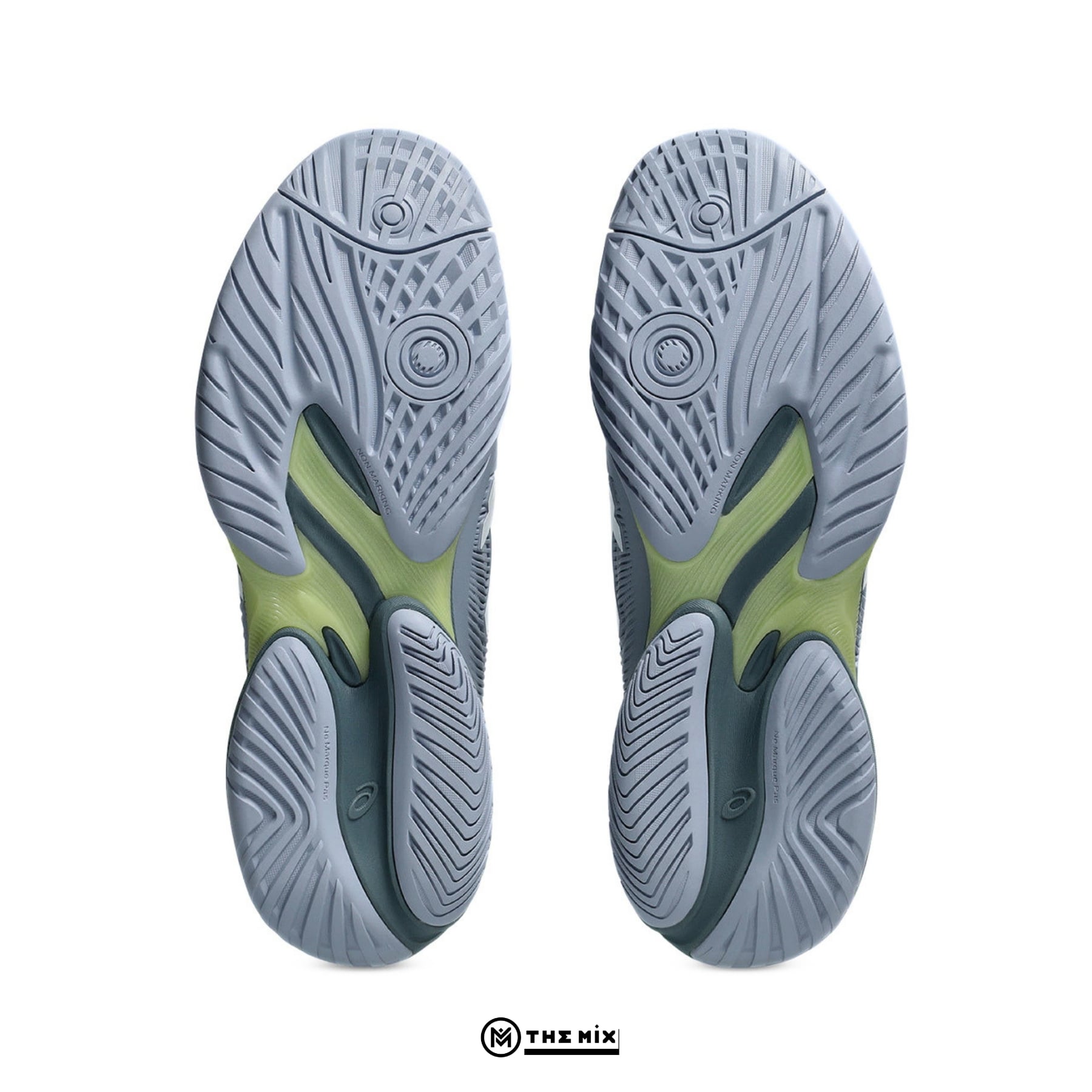 Asics Court FF3 Grey Blue White - 1041A370-404 - Giày Pickleball