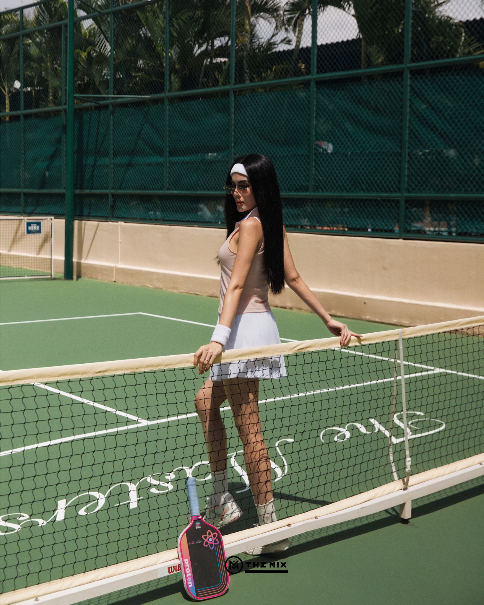 PicknMix - Chân Váy Pleated Skirt Xếp Ly Nhỏ - Trắng