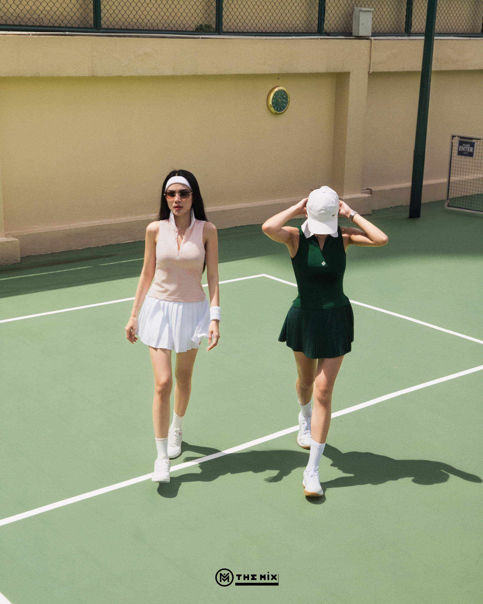 PicknMix - Chân Váy Pleated Skirt Xếp Ly Nhỏ - Trắng