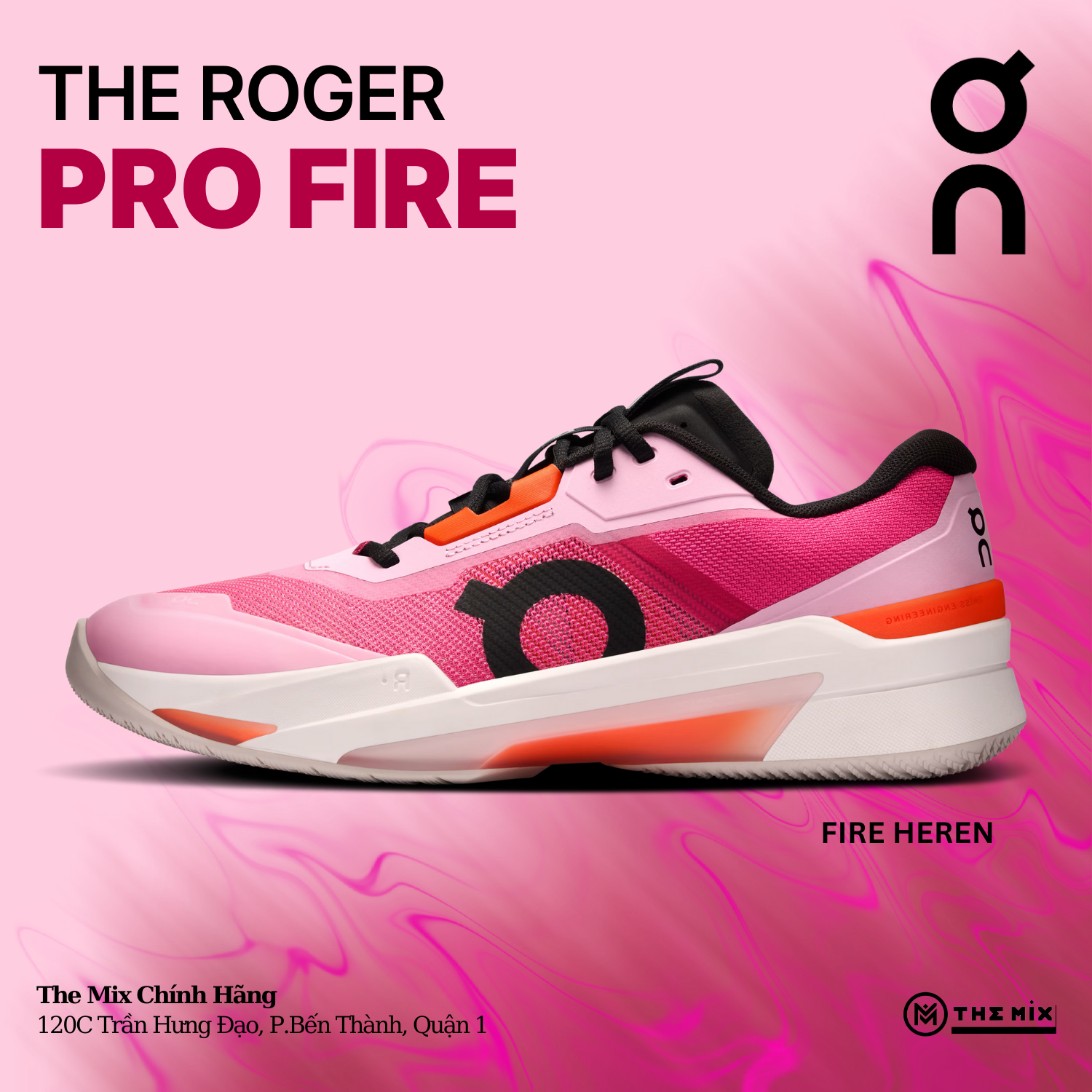 On The Roger Pro Fire Heren - 3MF30103606