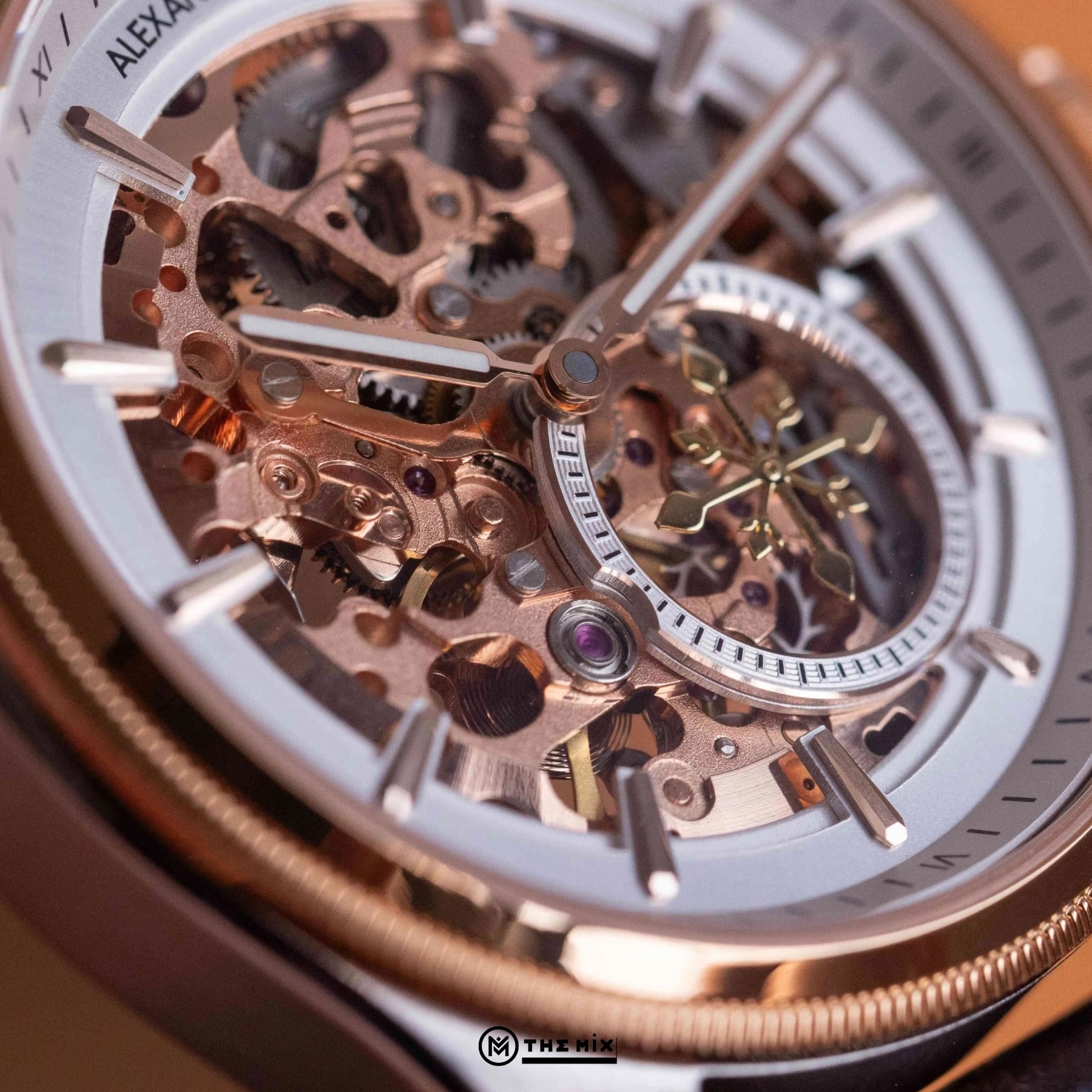 Đồng Hồ Alexander Ferros 9262D/02 - 40mm White Gold Automatic Skeleton