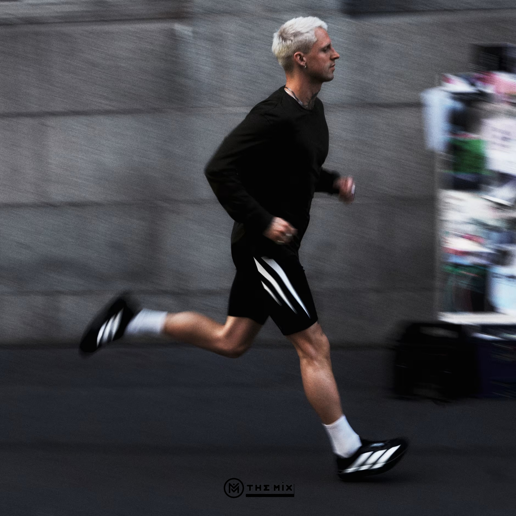 adidas Adizero Evo SL Black White - JP7149