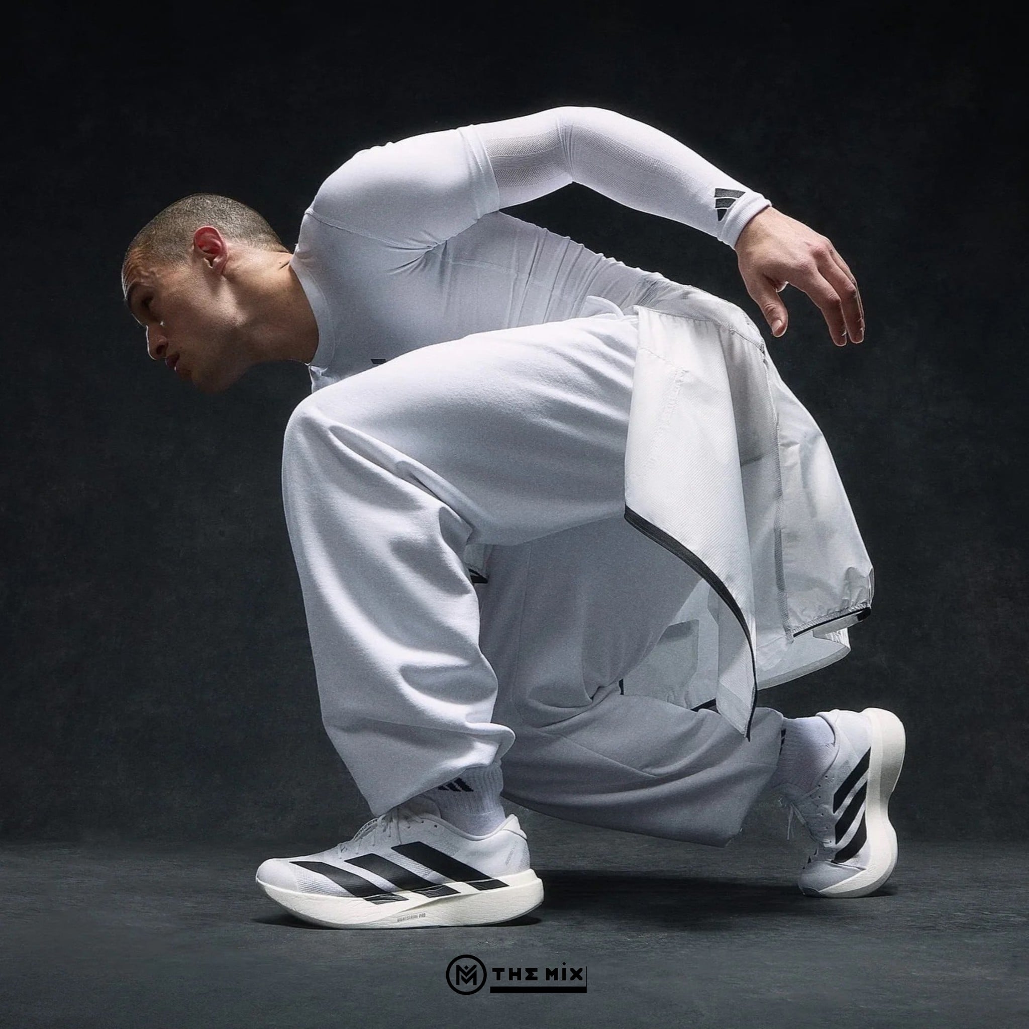 Hàng Chính Hãng - adidas Adizero EVO SL White - JH6206