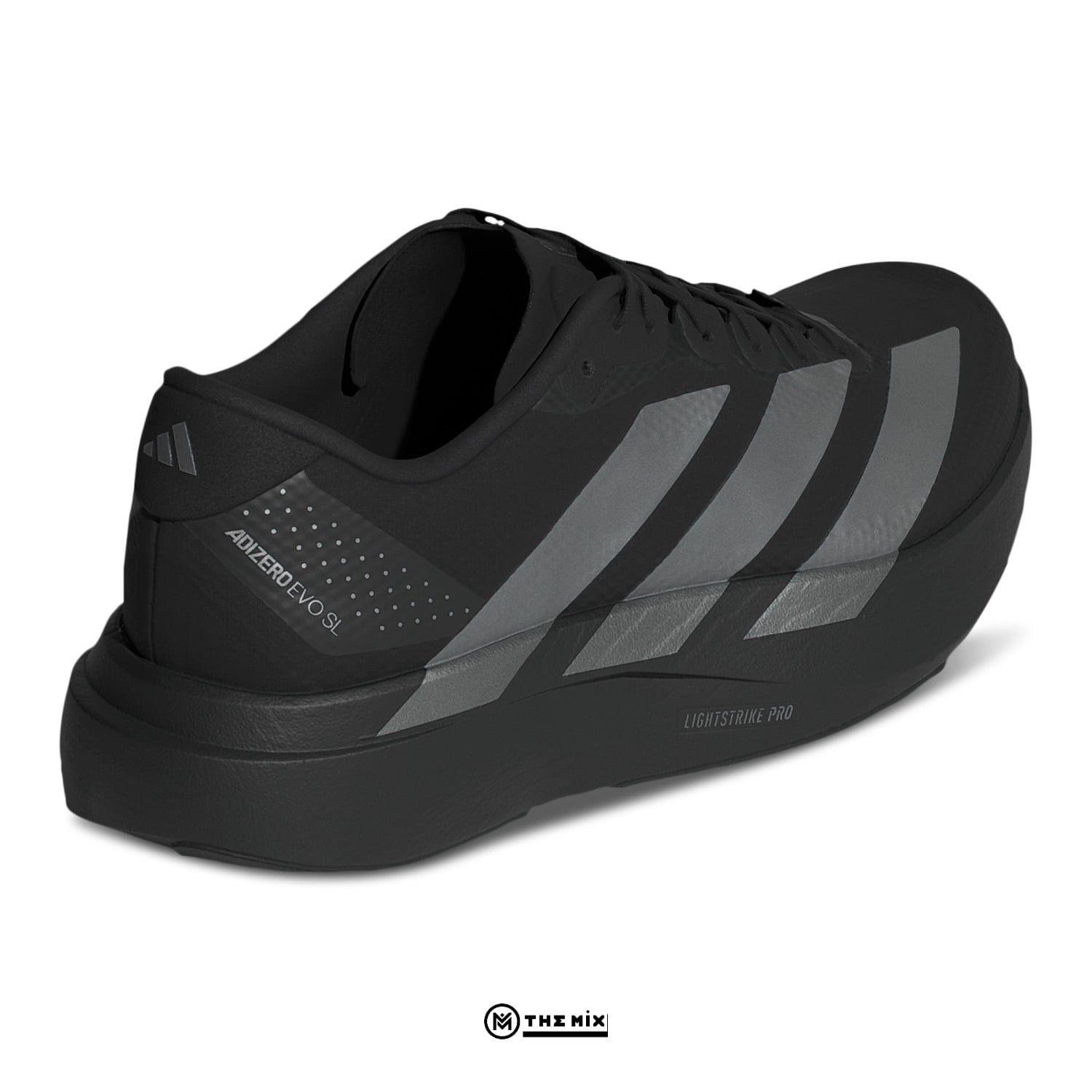 Adidas Adizero Evo SL 2 WOVEN Black — all-black performance, gọn và nhanh.