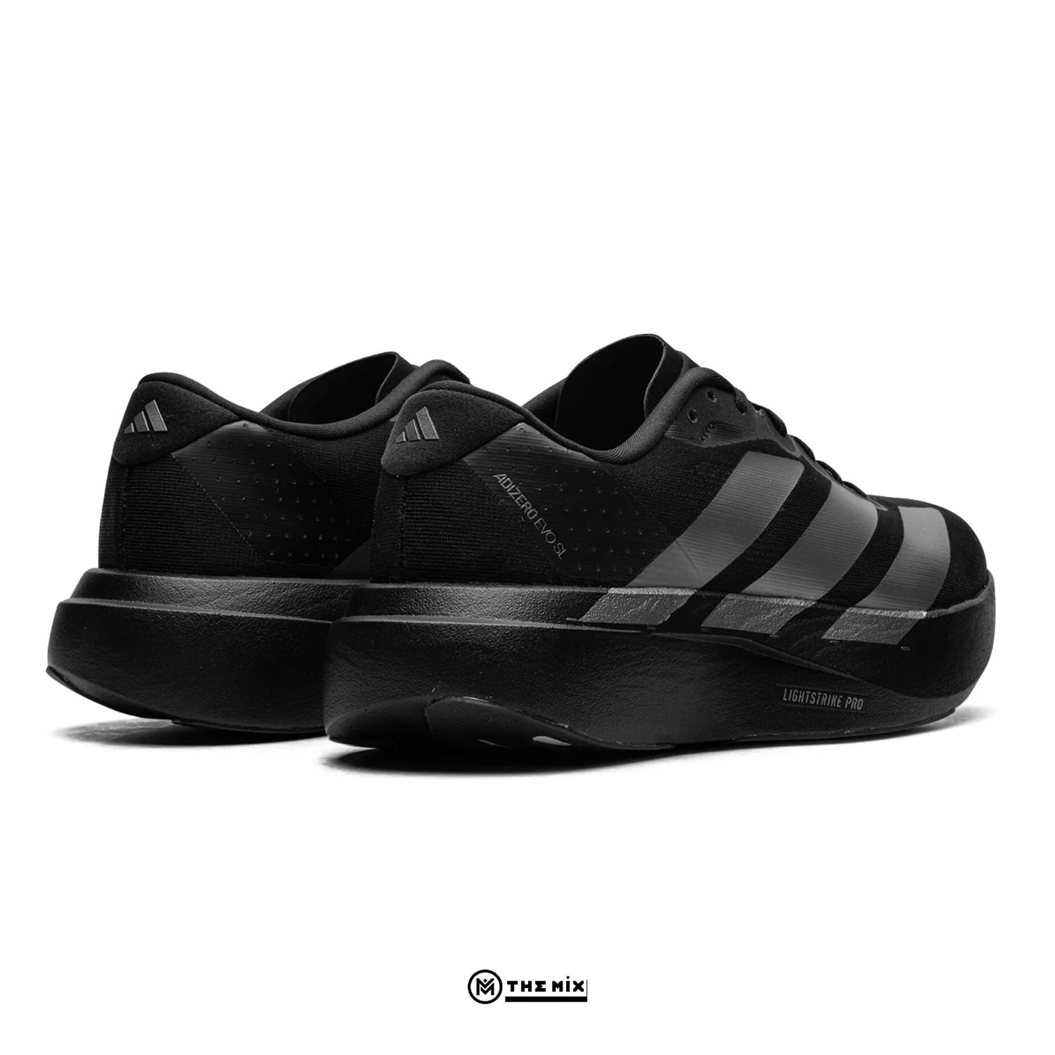 adidas Adizero Evo SL Black Iron Metallic Grey JR4888