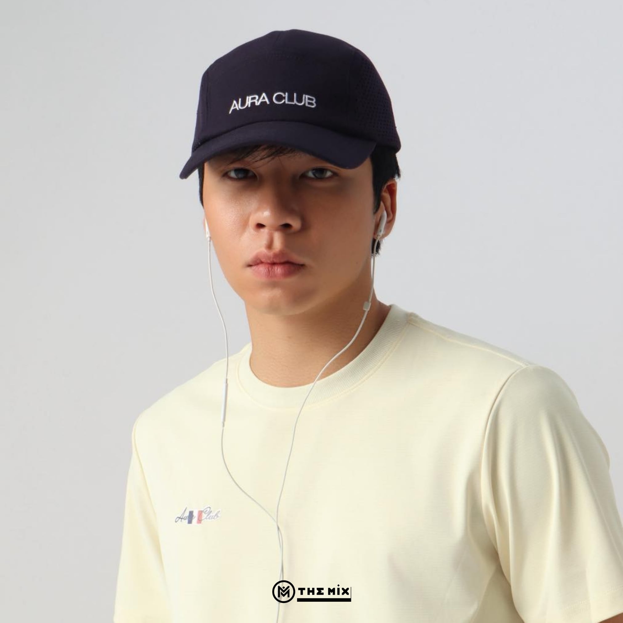Áo Aura Club Active Tee - Beige