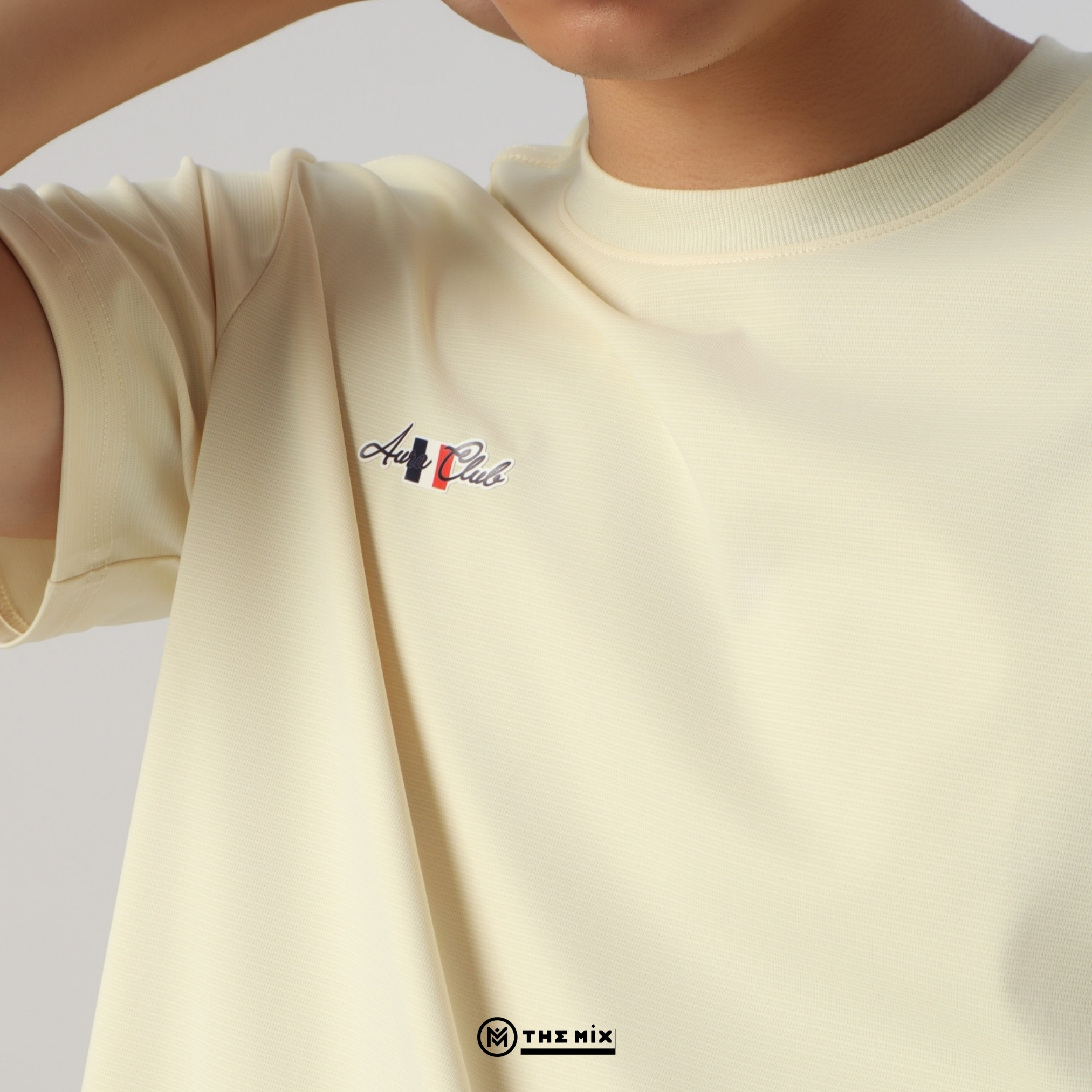 Áo Aura Club Active Tee - Beige