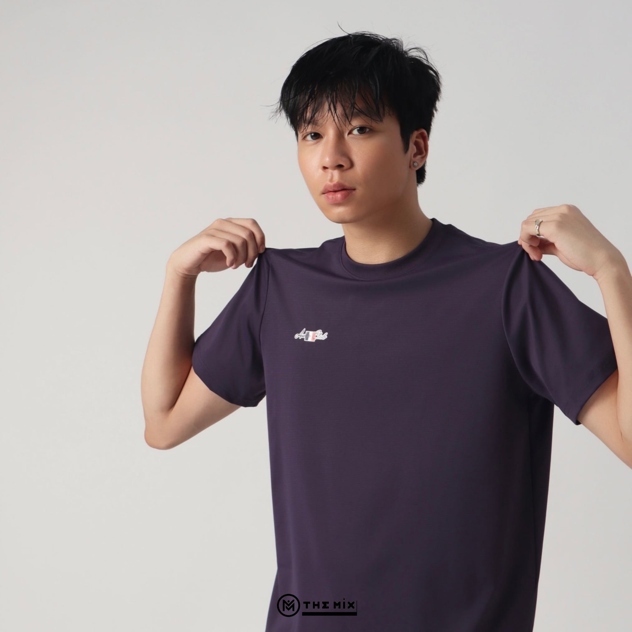 Áo Aura Club Active Tee - Tím