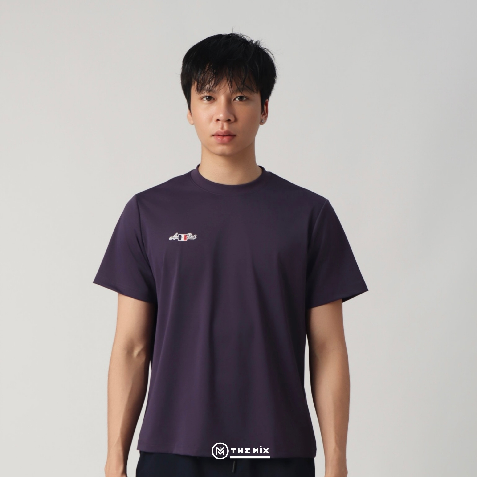 Áo Aura Club Active Tee - Tím