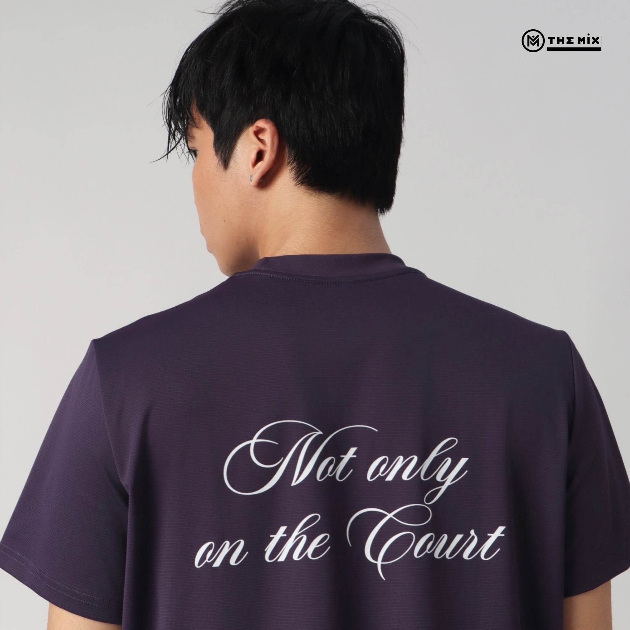 Áo Aura Club Active Tee - Tím