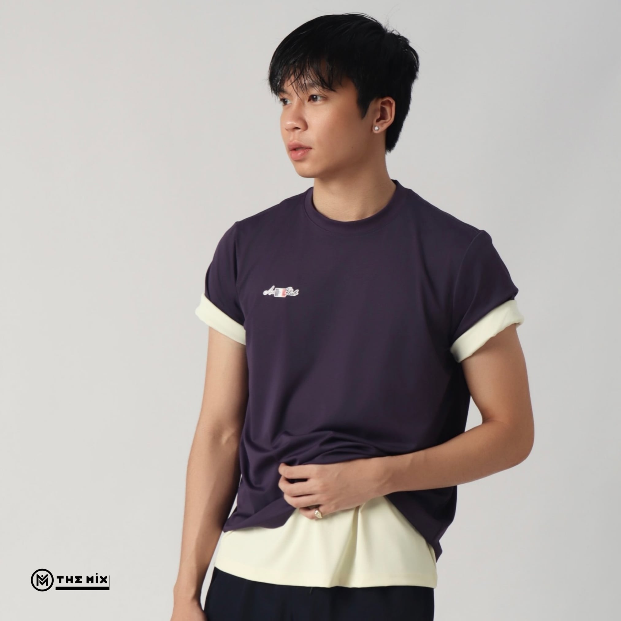 Áo Aura Club Active Tee - Tím
