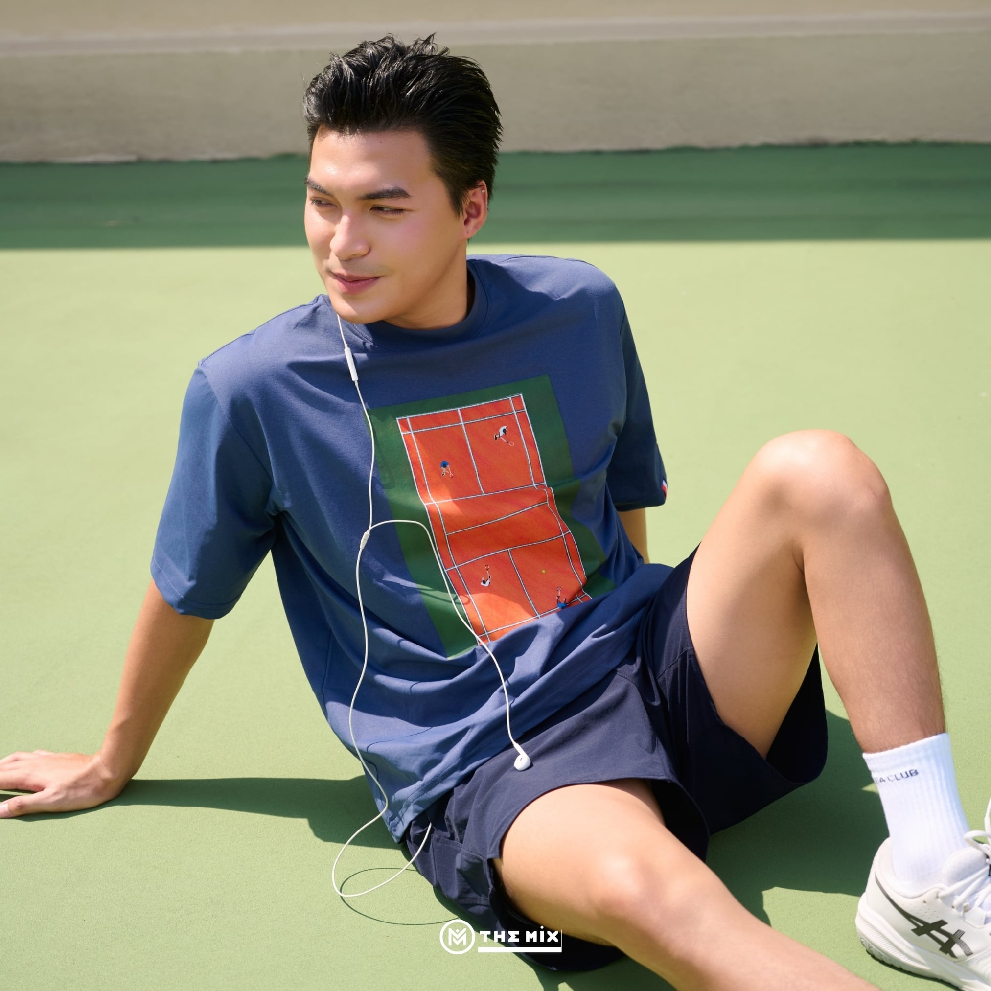 Áo Aura Club On Court - Navy