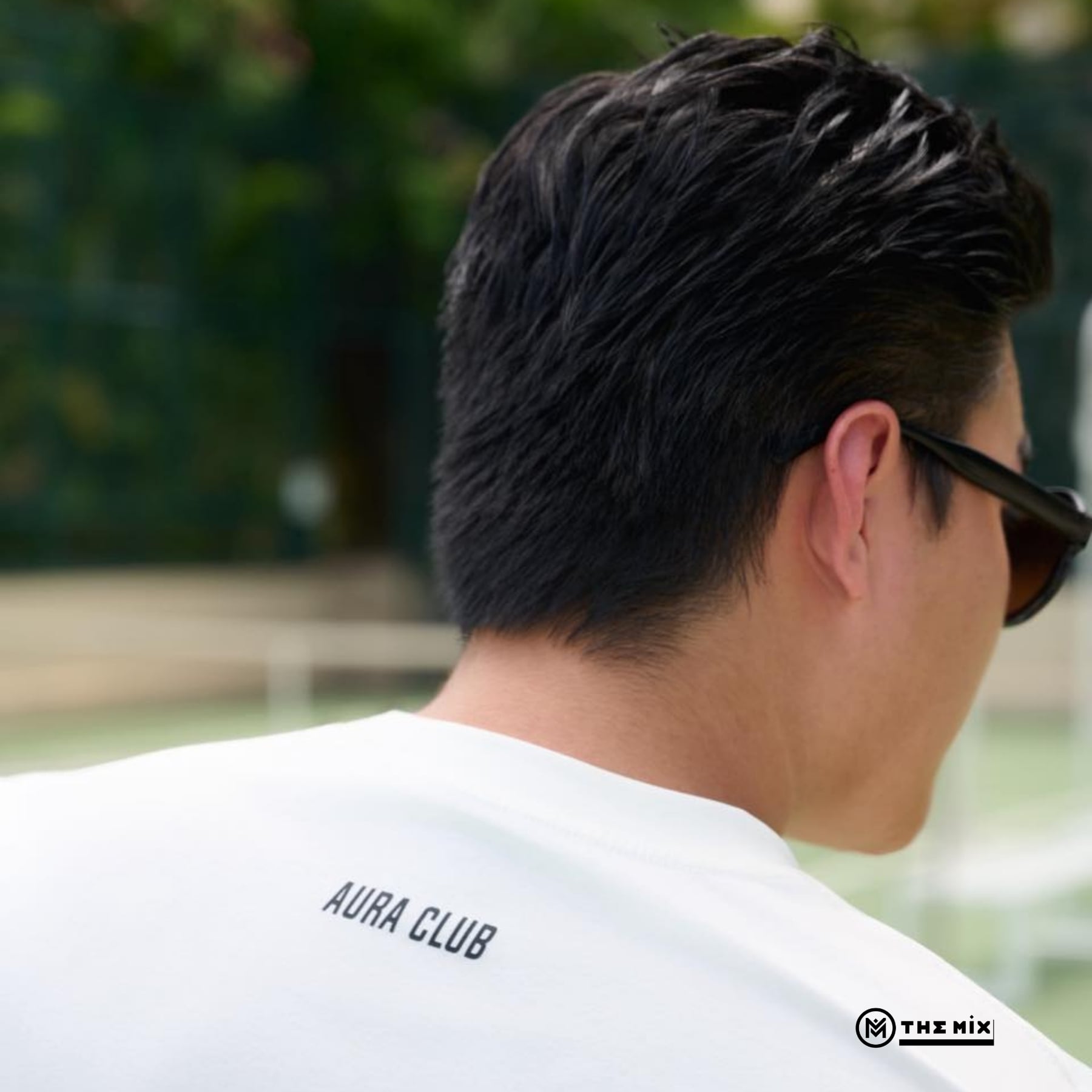 Áo Aura Club Baseline Boxy Tee - Trắng