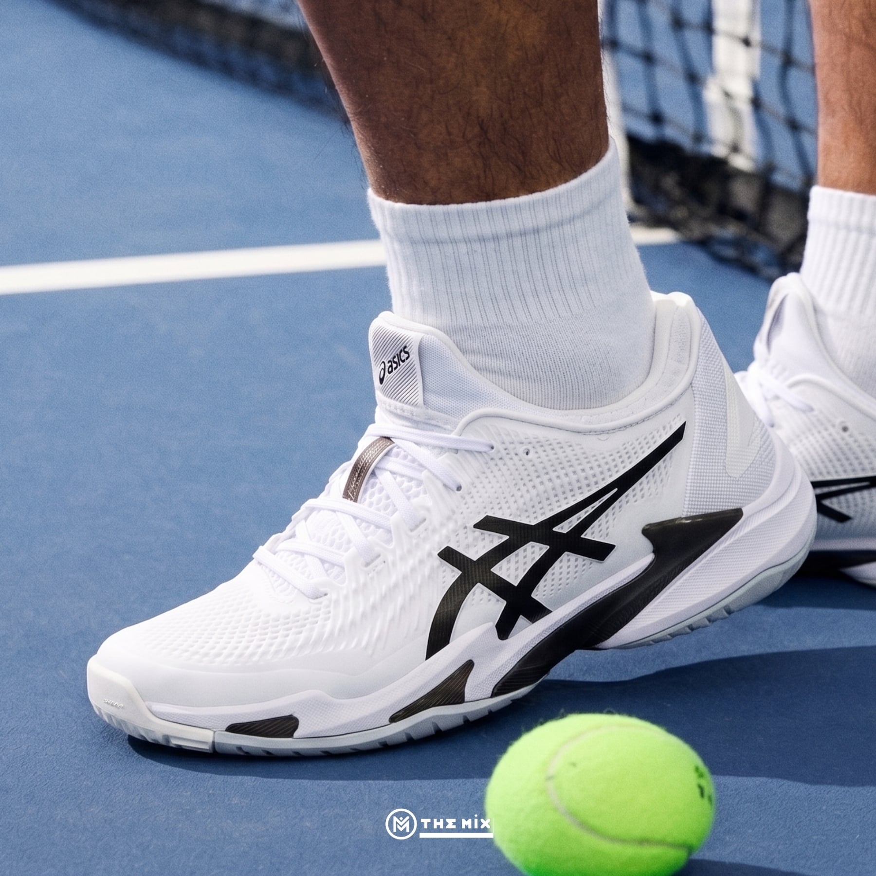 Asics Court FF 3 'White Black' - 1041A370-100 Giày Pickelball
