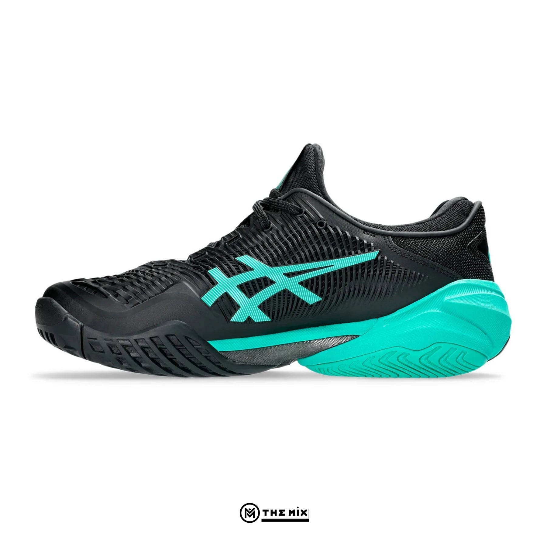Asics Court FF3 Black Aurora Light - 1041A370-002 - Giày Pickleball Chính Hãng