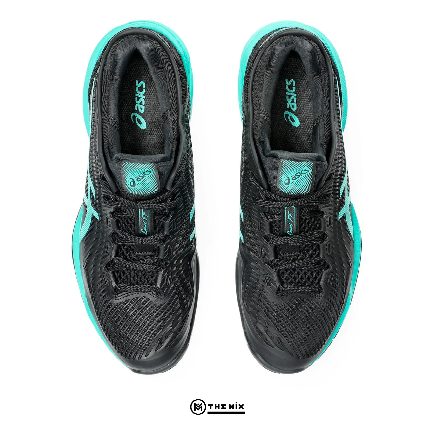 Asics Court FF3 Black Aurora Light - 1041A370-002 - Giày Pickleball Chính Hãng