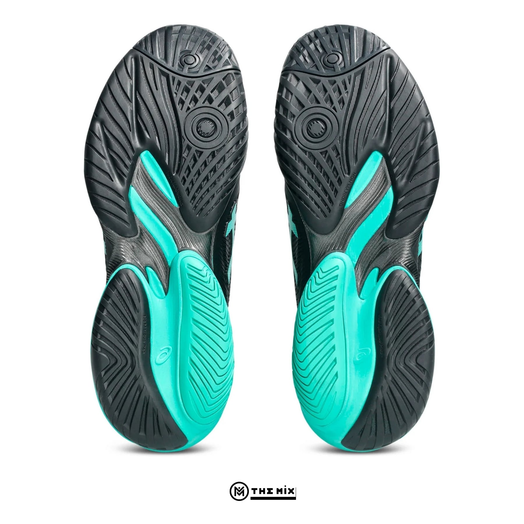 Asics Court FF3 Black Aurora Light - 1041A370-002 - Giày Pickleball Chính Hãng