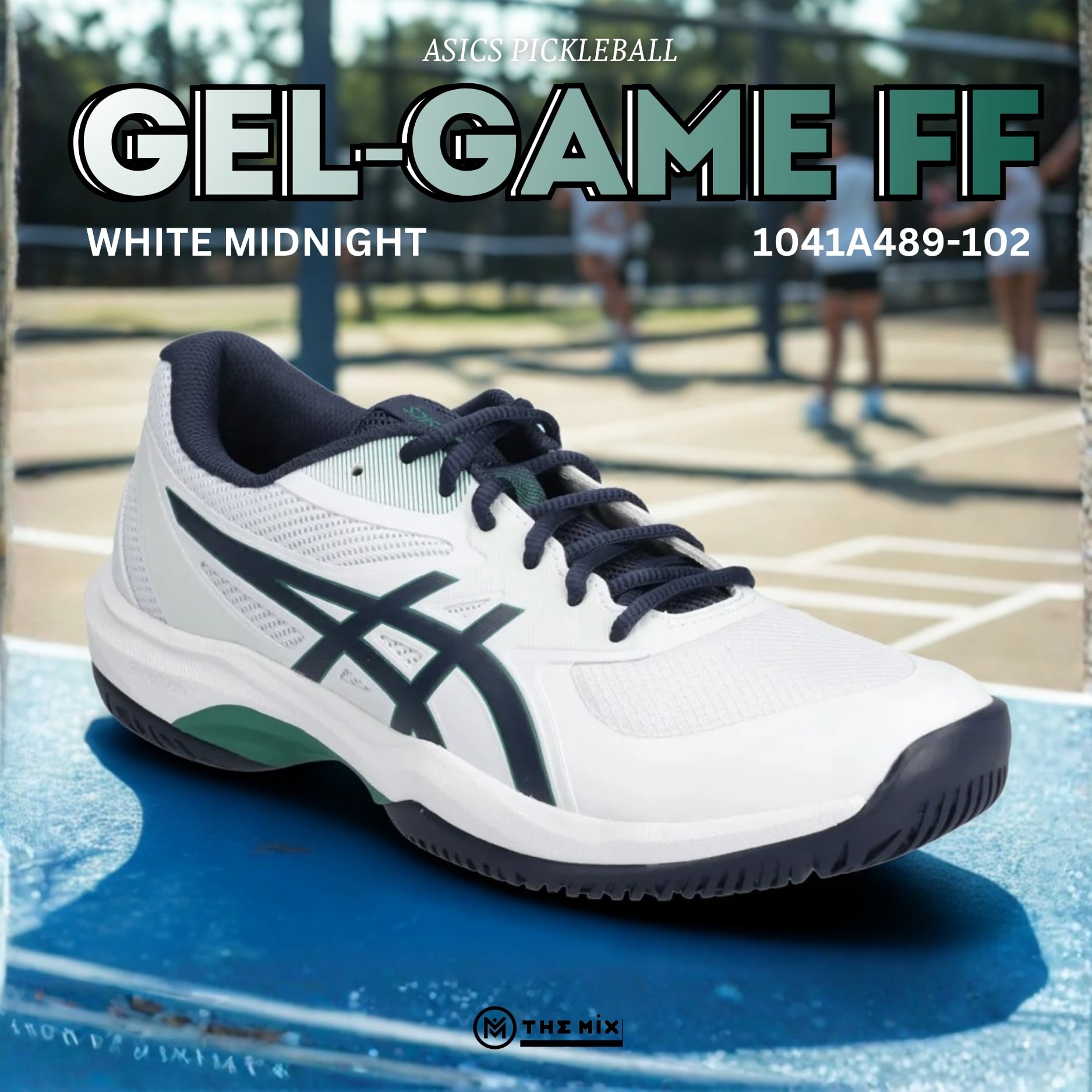 Asics Game FF White Midnight - 1041A489-102 - Hàng Chính Hãng
