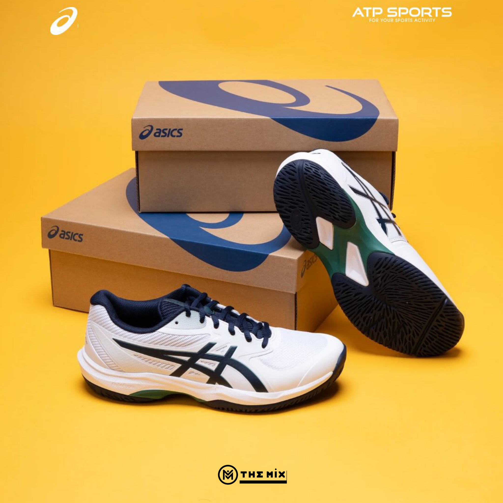 Asics Game FF White Midnight - 1041A489-102 - Hàng Chính Hãng