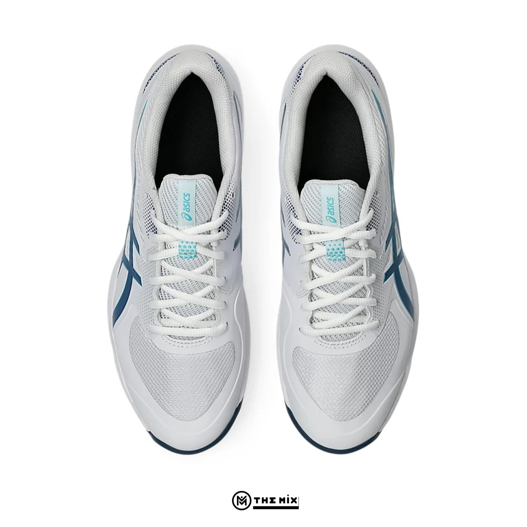 Asics Gel Game FF White Mako Blue - 1041A488-102 Pickleball Chính Hãng