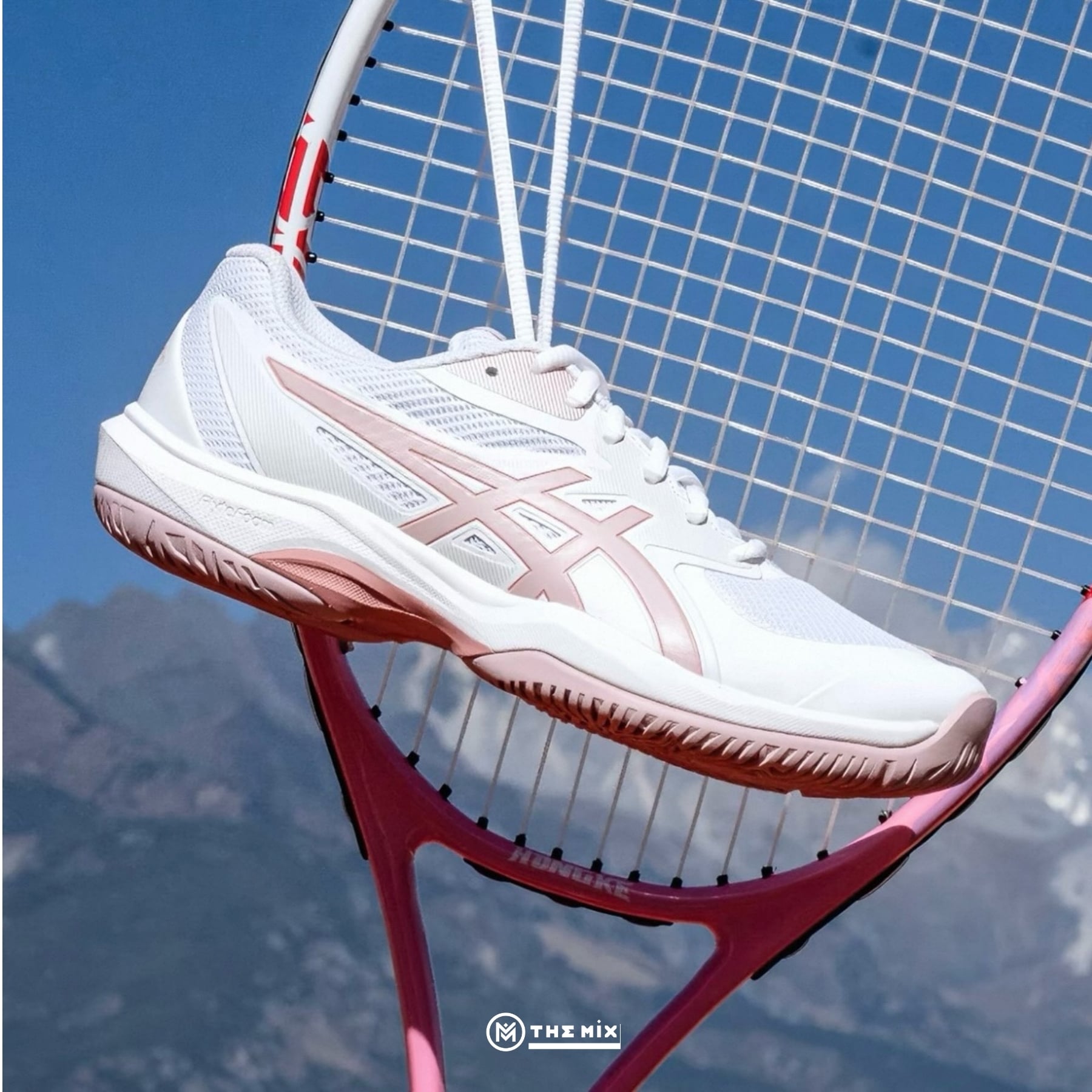 Asics Gel Game FF White Morganite - 1042A281-103 Giày Pickleball Chính Hãng - The Mix