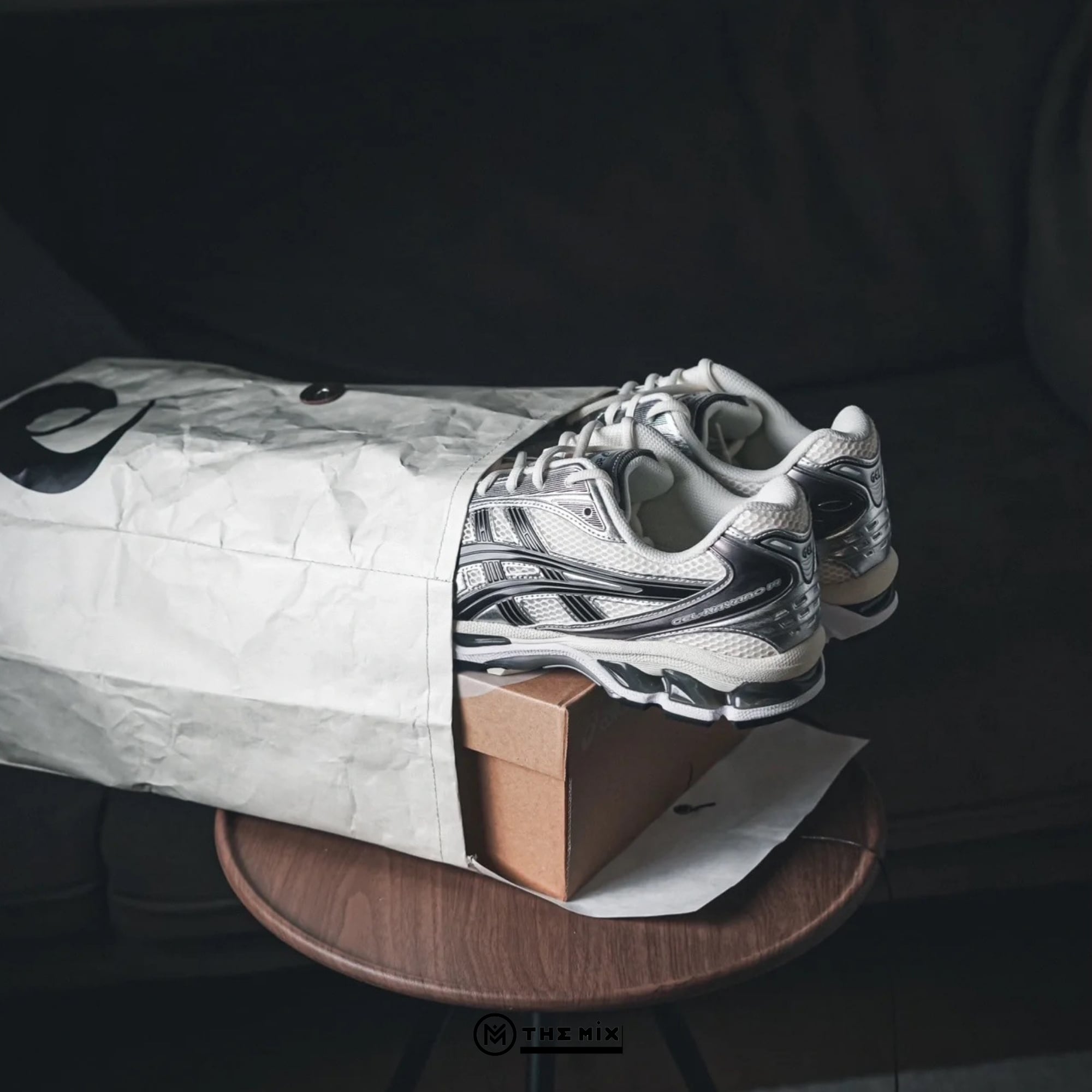 Asics Gel Kayano 14 White & Graphite Grey - 1203A537-110