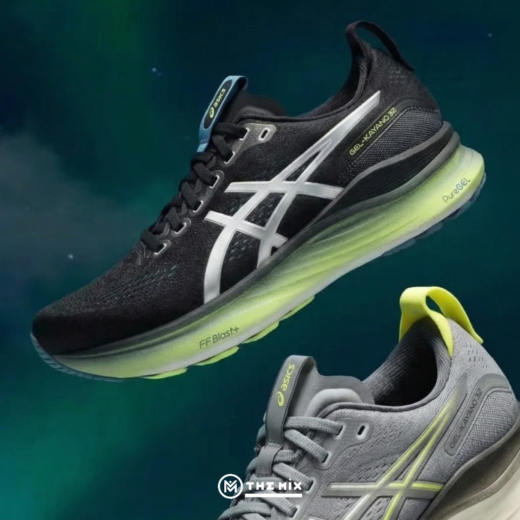 Sale 60% - ASICS Gel Kayano 32 Gravel Citron - 1011CO52-021