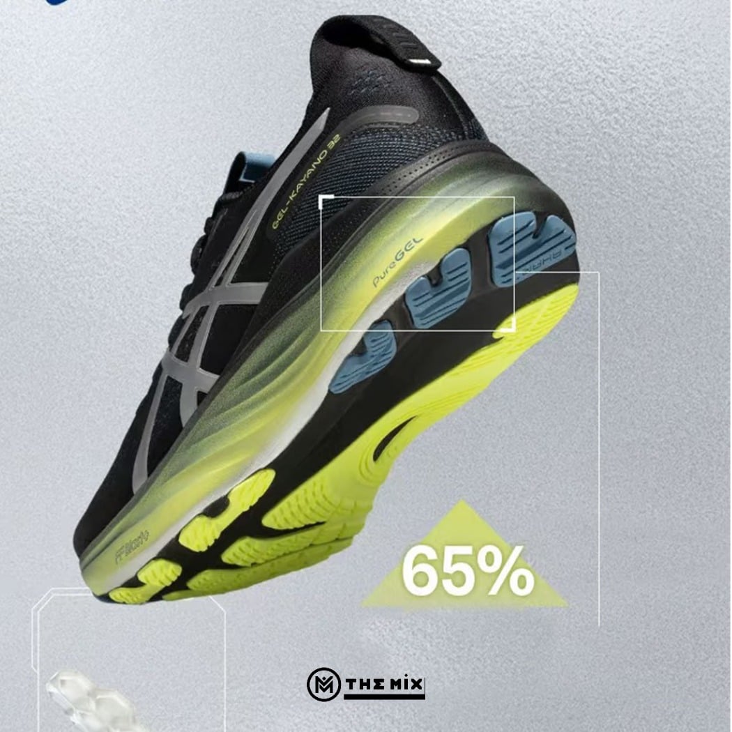 Sale 60% - ASICS Gel Kayano 32 Gravel Citron - 1011CO52-021