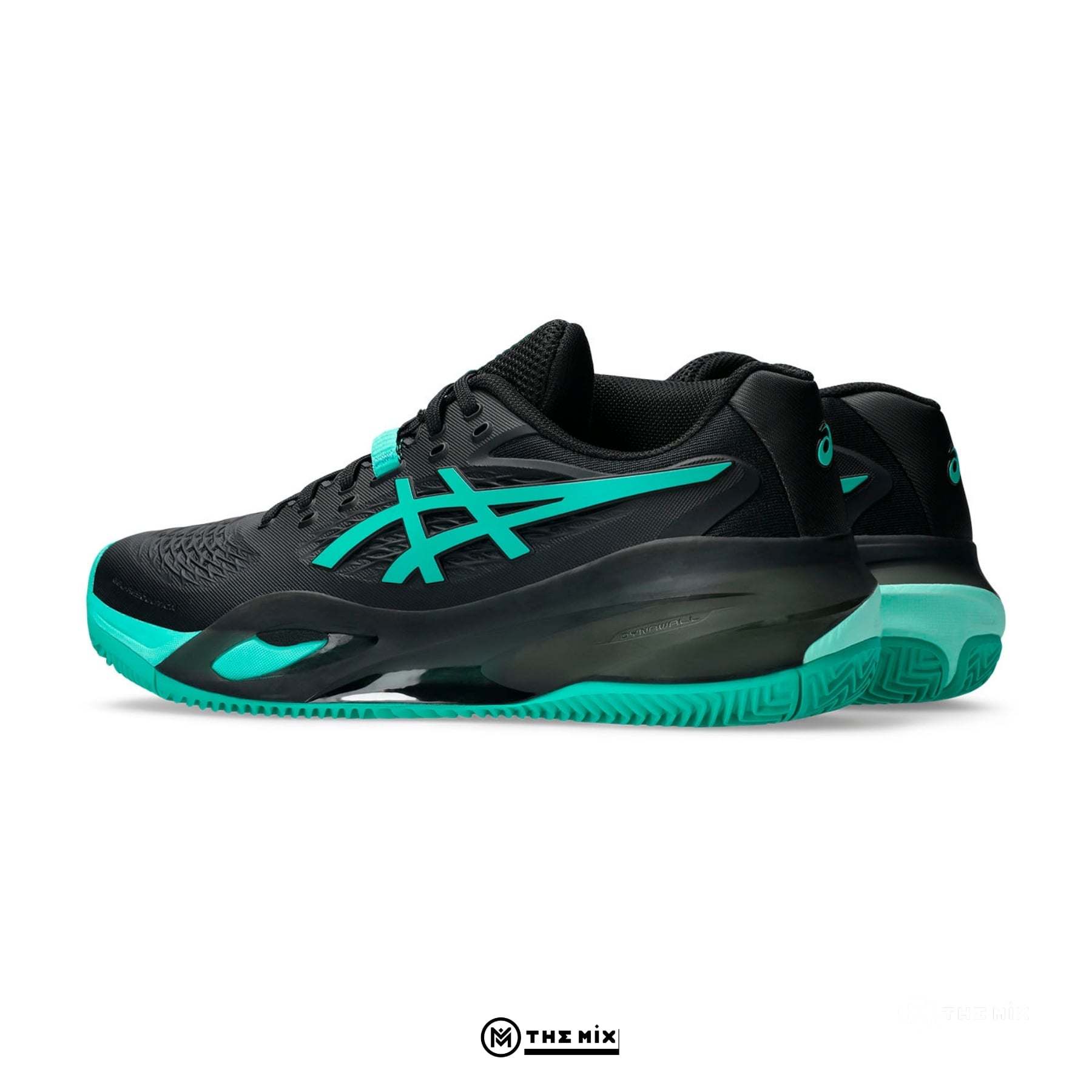 Asics Gel Resolution X Black Aurora Green - 1041A481-003 Chính Hãng