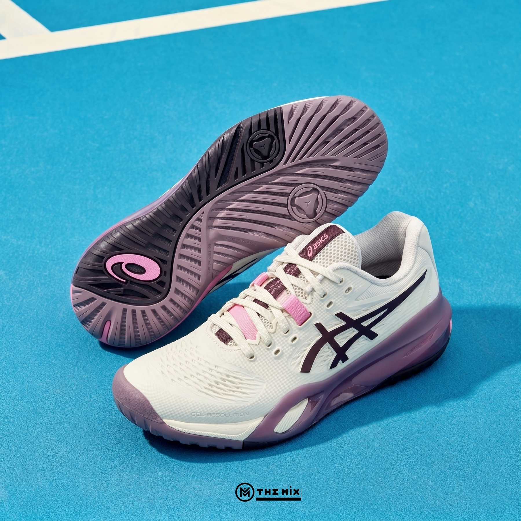 Asics Gel Resolution X Oat Dark Aubergine - 1042A279-250 Chính Hãng