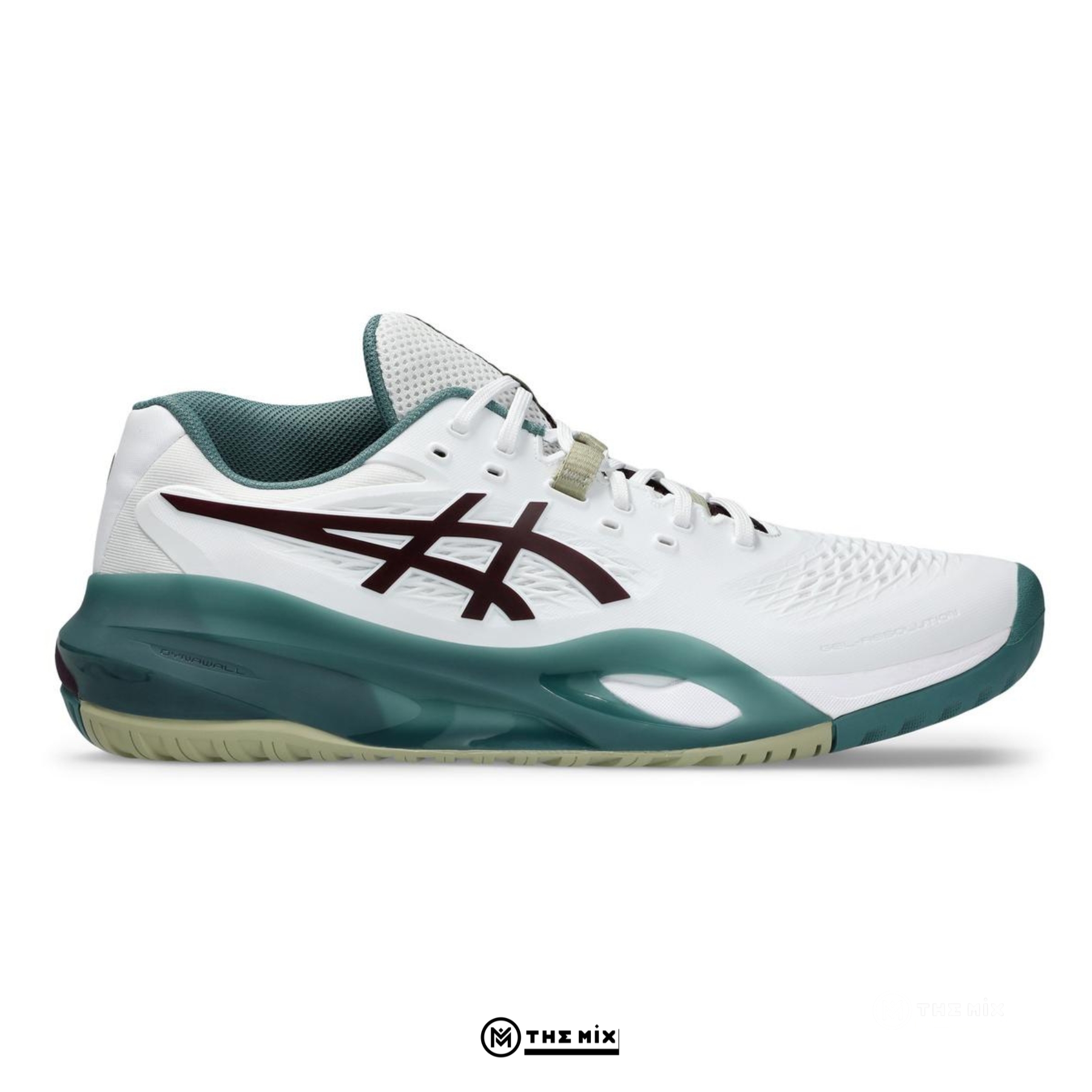 Asics Gel Resolution X White/Dark Aubergine - 1041A481-104 Chính Hãng