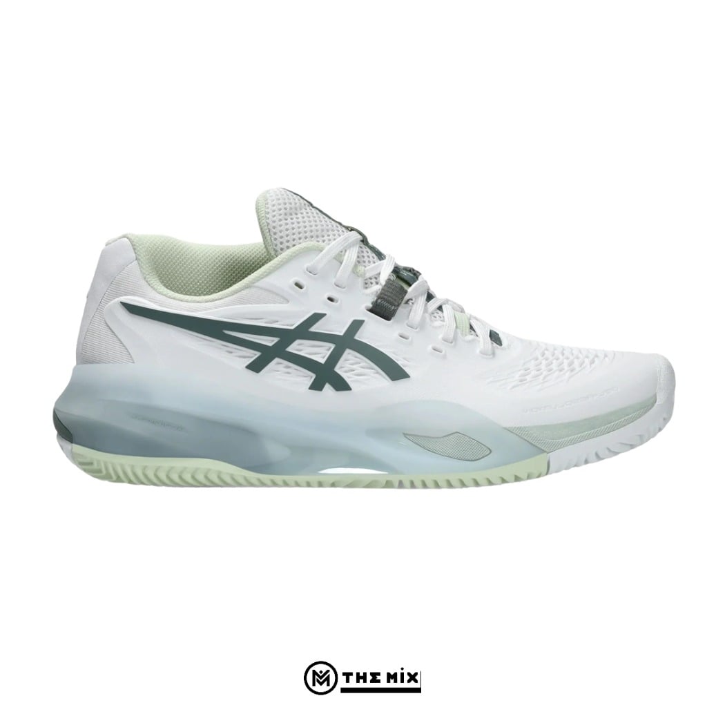 Asics Gel Resolution X White/ Monument Blue - 1042A279-102 Chính Hãng