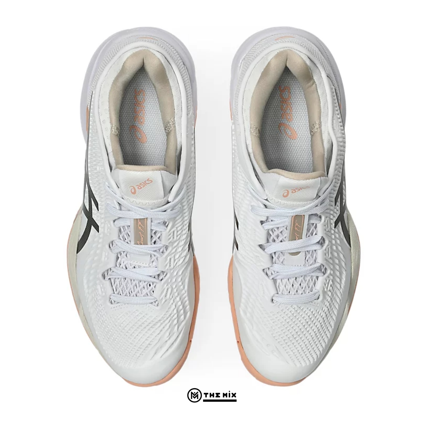 Asics Court FF 3 White Black Coffee, ASICS Court FF 3 1042A220-108, ASICS tennis shoes, FF BLAST tennis shoes, GEL cushioning court shoes, giày tennis ASICS cao cấp