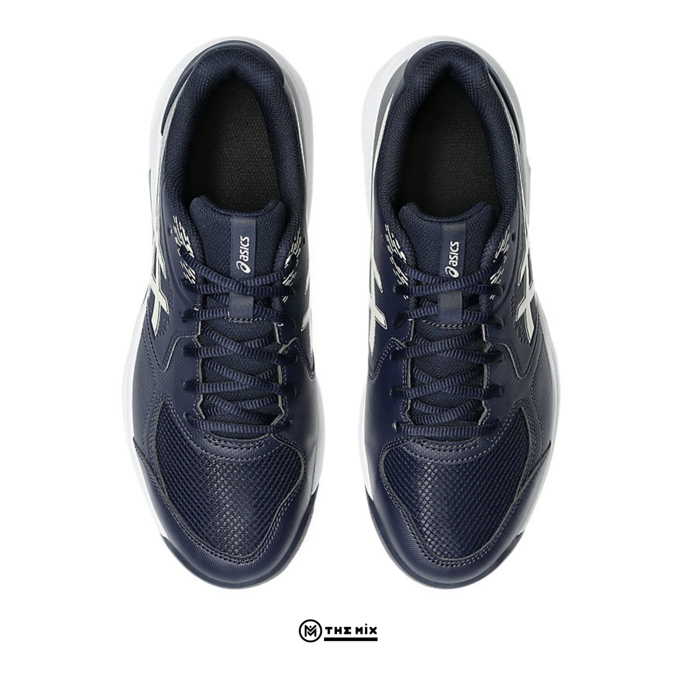Asics Gel Dedicate 9 Midnight Oatmeal, ASICS Gel Dedicate 9 1041A543-400, ASICS tennis shoes, ASICS pickleball shoes, GEL cushioning court shoes, giày tennis ASICS