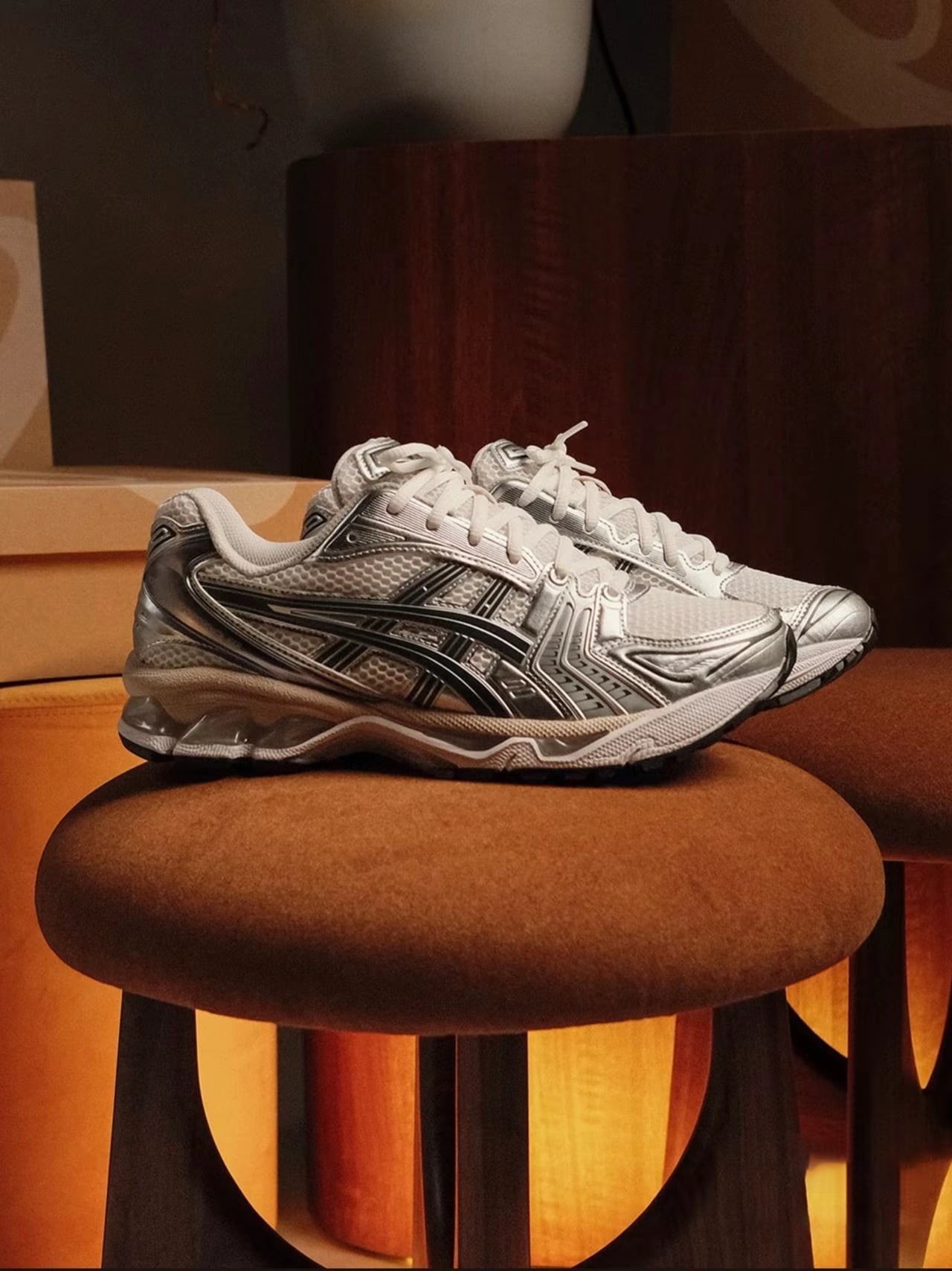 Asics Gel Kayano 14 White & Graphite Grey - 1203A537-110