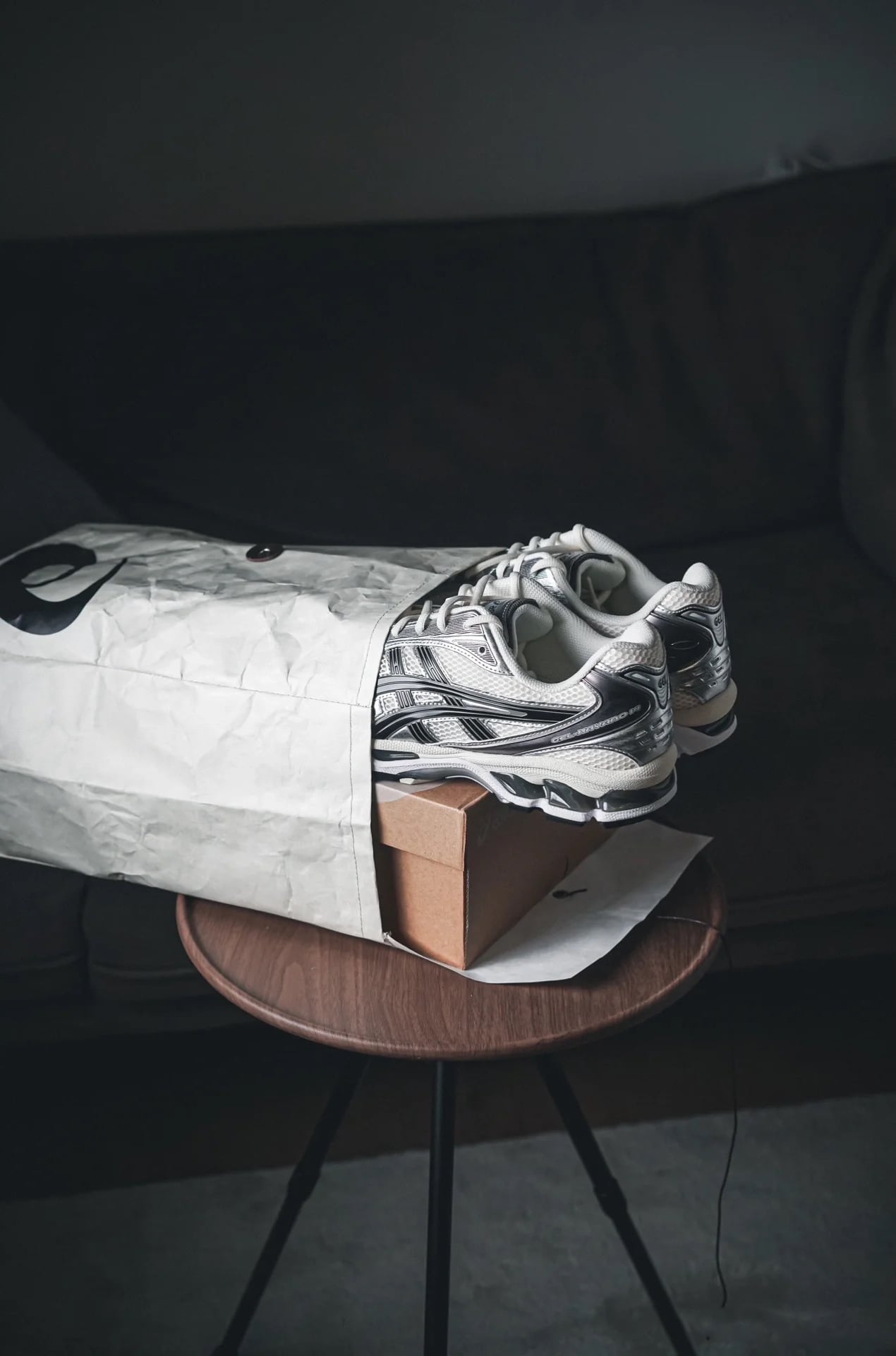 Asics Gel Kayano 14 White & Graphite Grey - 1203A537-110