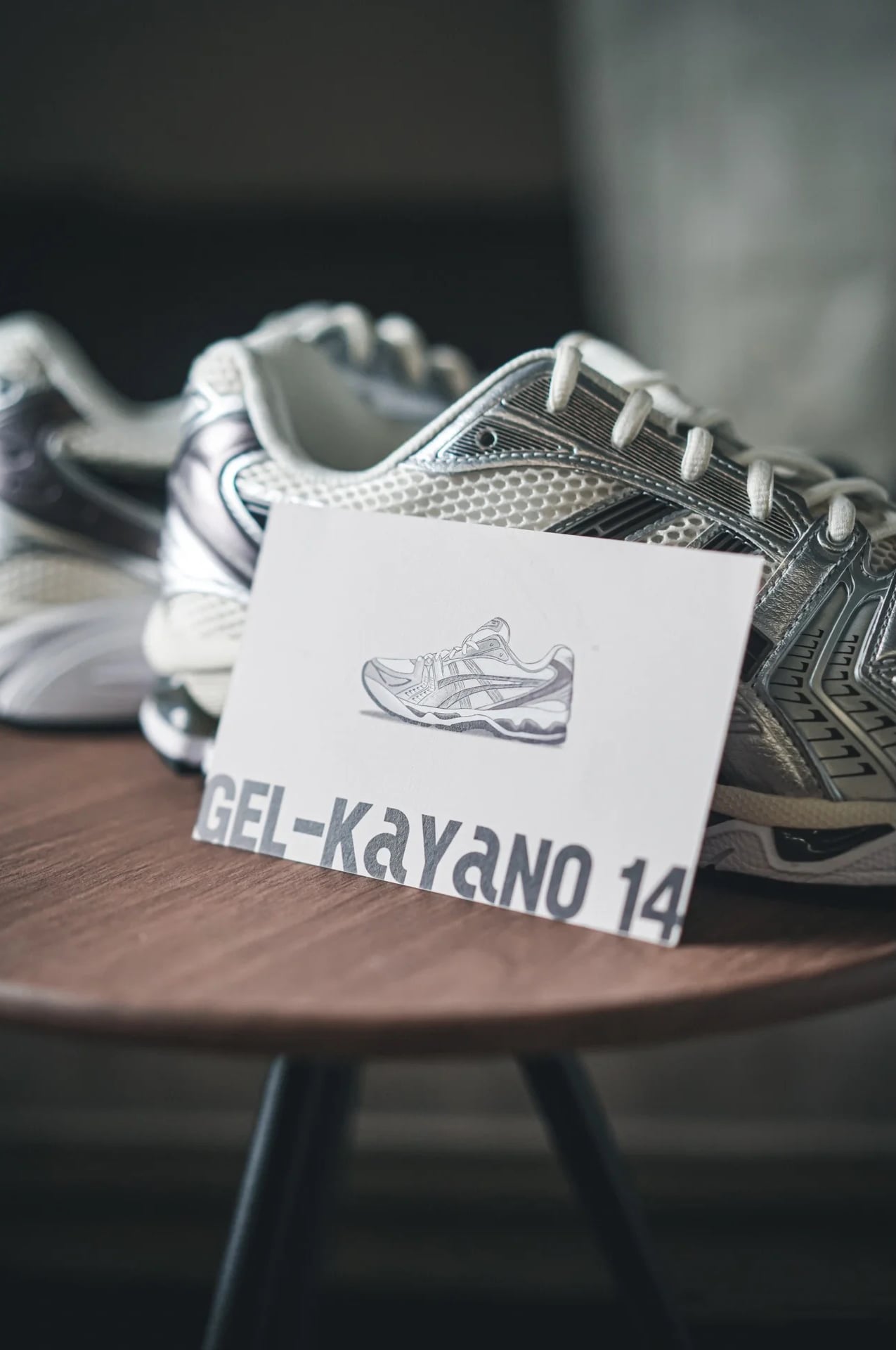 Asics Gel Kayano 14 White & Graphite Grey - 1203A537-110