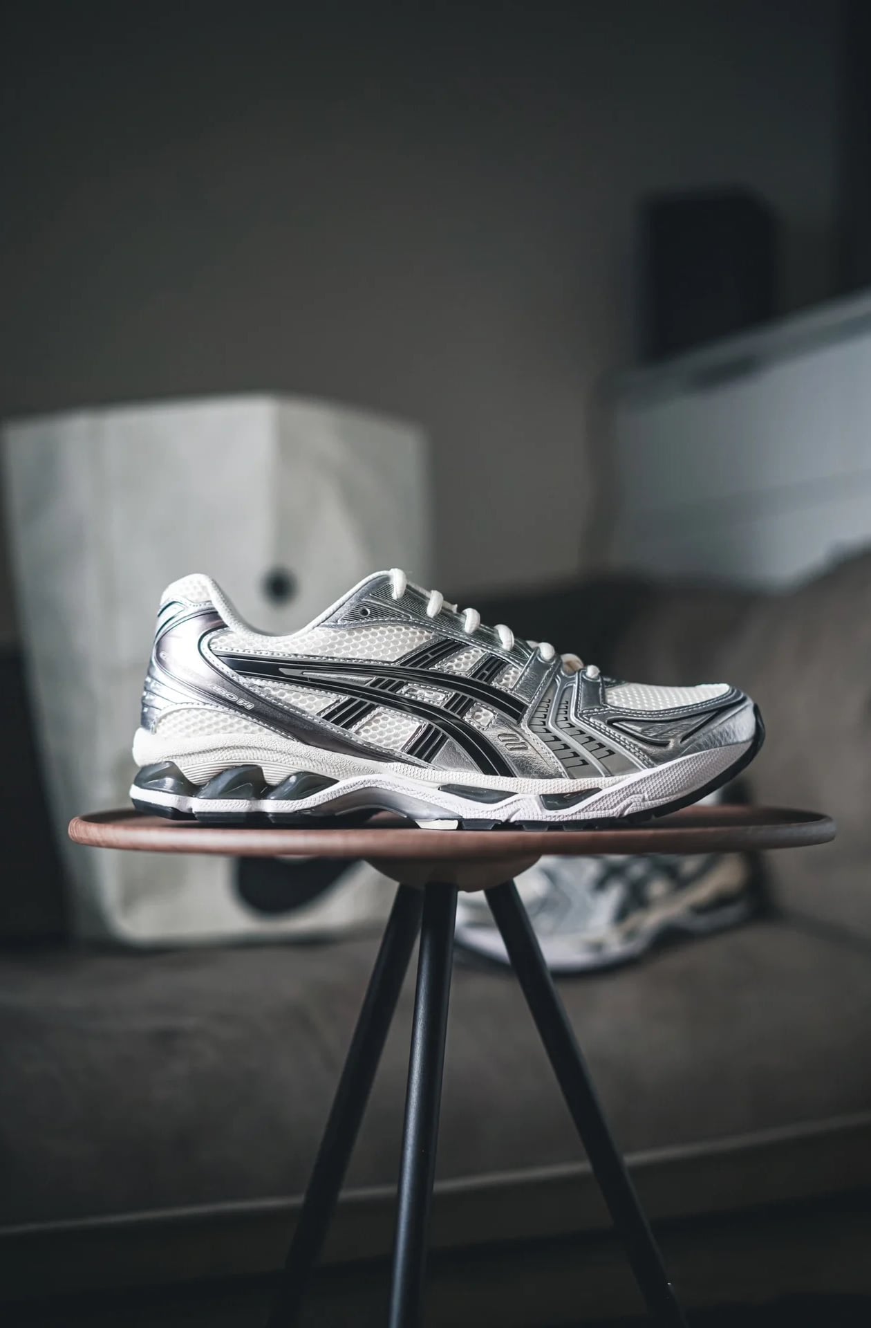 Asics Gel Kayano 14 White & Graphite Grey - 1203A537-110